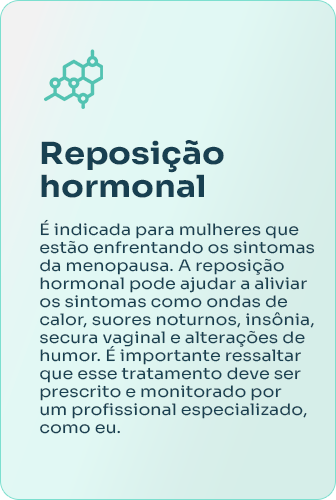 REPOSIÇÃO HERMONAL